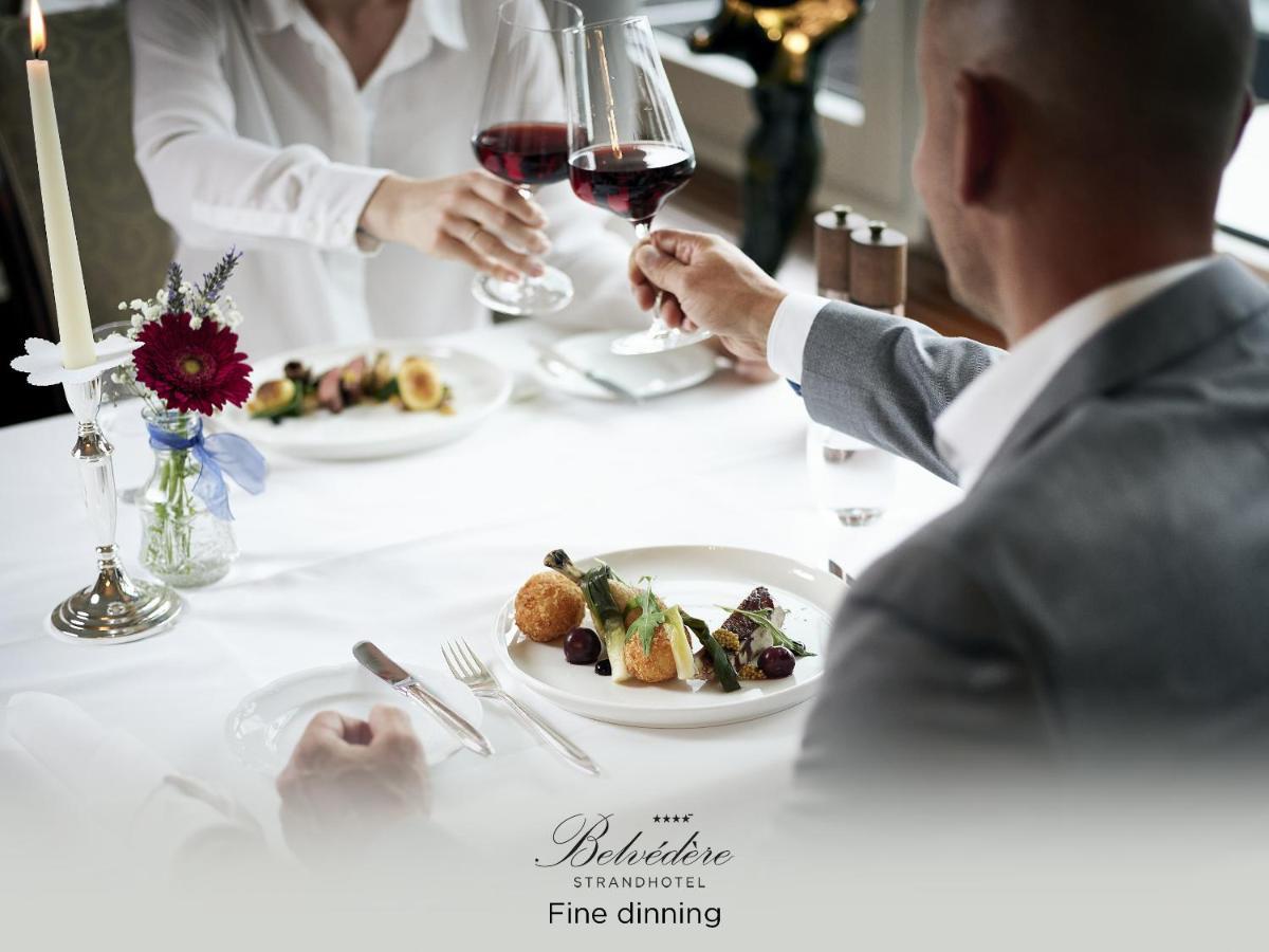Belvedere Strandhotel Spiez Bagian luar foto